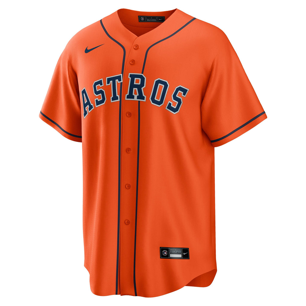 Men's Houston Astros Cam Smith Nike Orange Alternate Replica Jersey