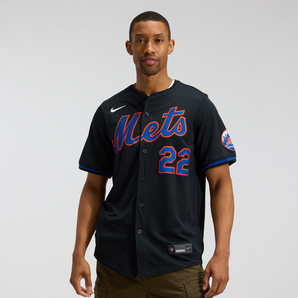 Men's New York Mets Juan Soto Nike Black Alternate Limited Player Jersey