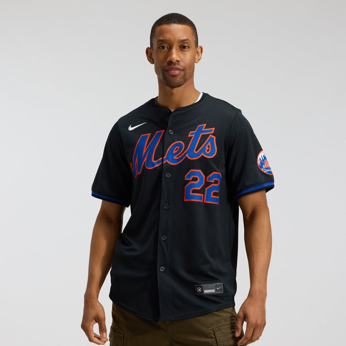 Men's New York Mets Juan Soto Nike Black Alternate Limited Player Jersey