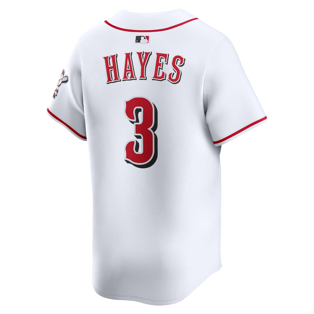 Men's Cincinnati Reds Ke'Bryan Hayes Nike White Home Limited Player Jersey