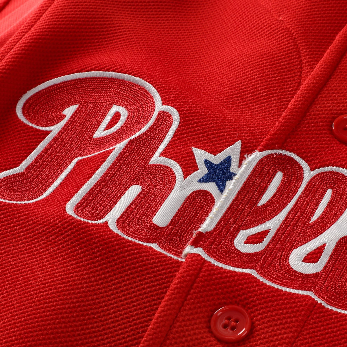 Men's Philadelphia Phillies Ryan Howard Mitchell & Ness Red Cooperstown Collection Batting Practice Jersey