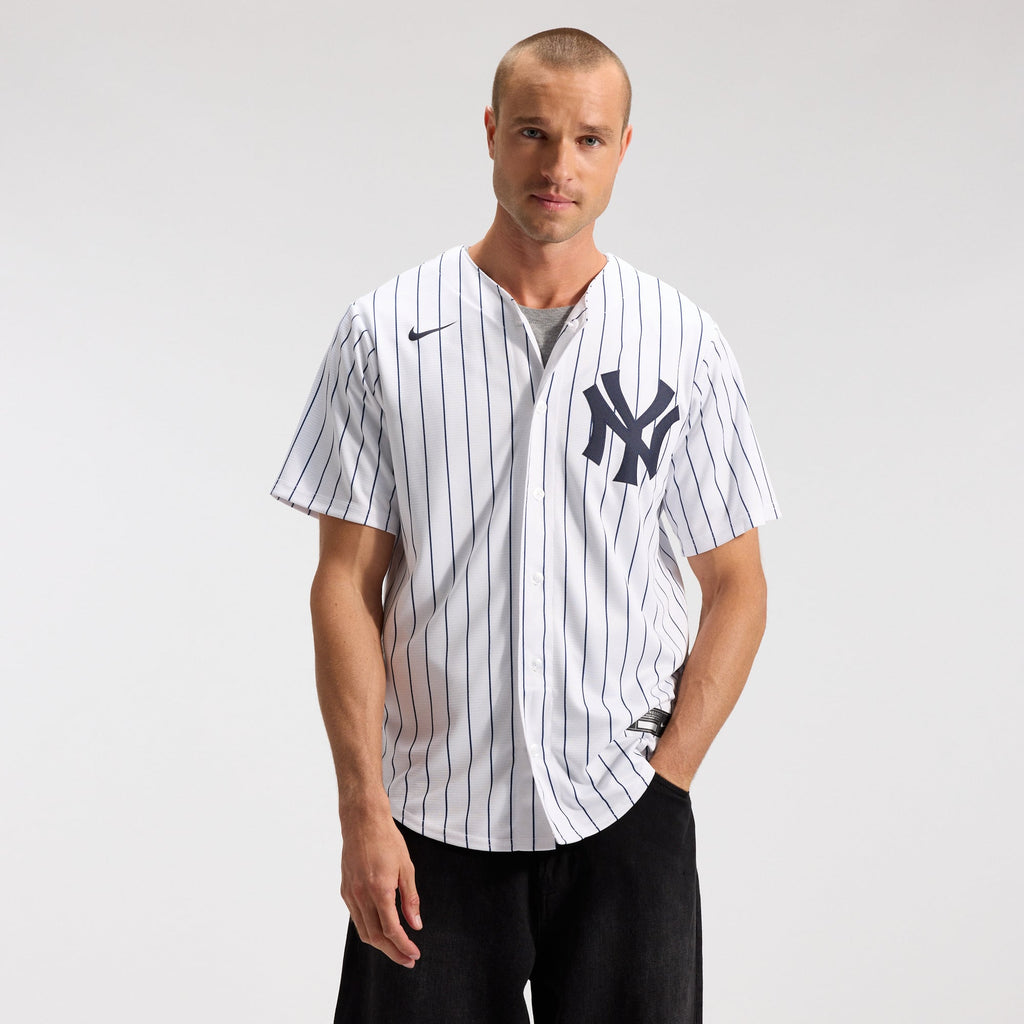 Men's New York Yankees Nike White Home Replica Team Jersey