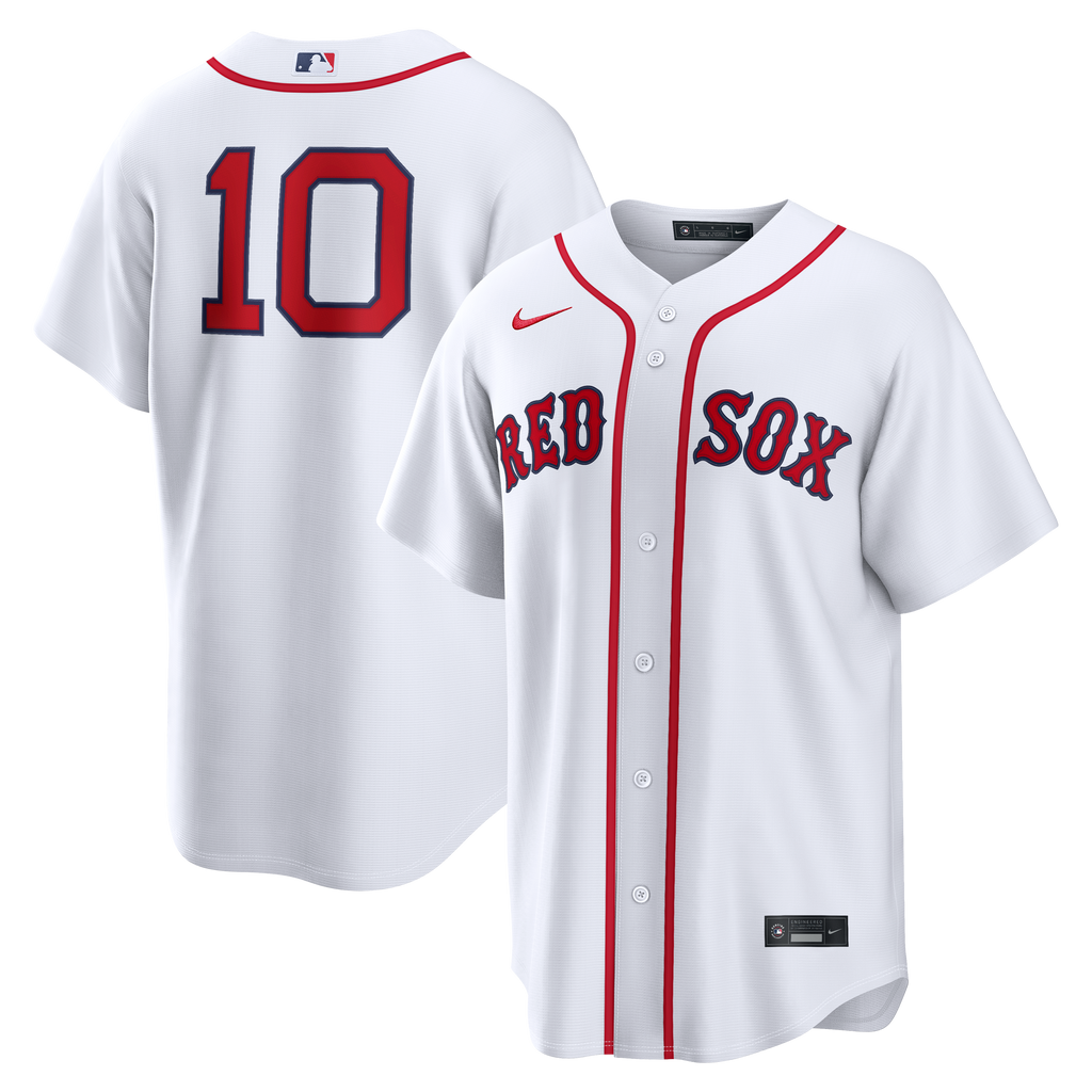 Men's Boston Red Sox Trevor Story Nike White Home Replica Jersey