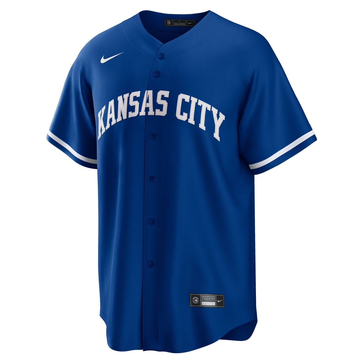 Men's Kansas City Royals Bobby Witt Jr. Nike Gray Road Replica Jersey