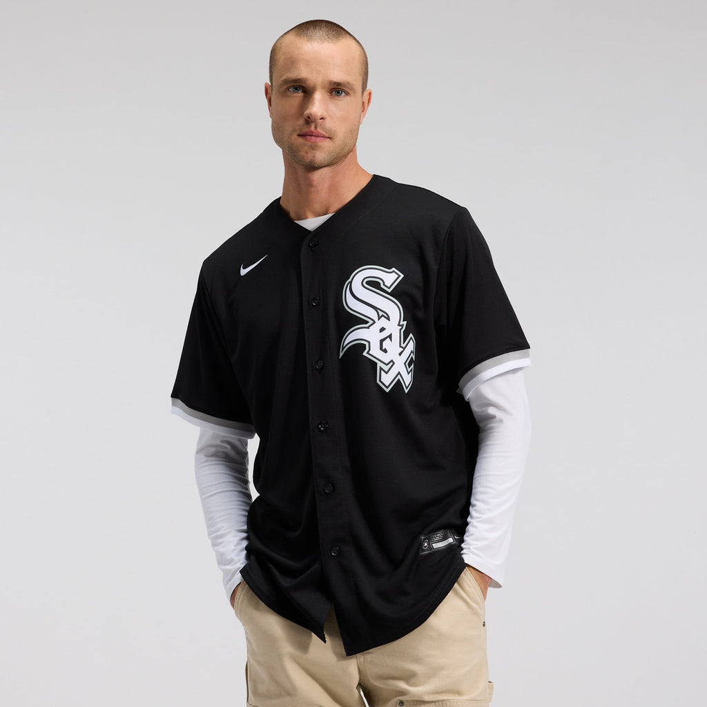 Men's Chicago White Sox Nike Black Alternate Replica Team Jersey