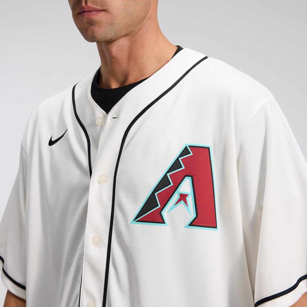 Men's Arizona Diamondbacks Corbin Carroll Nike Cream Home Replica Jersey
