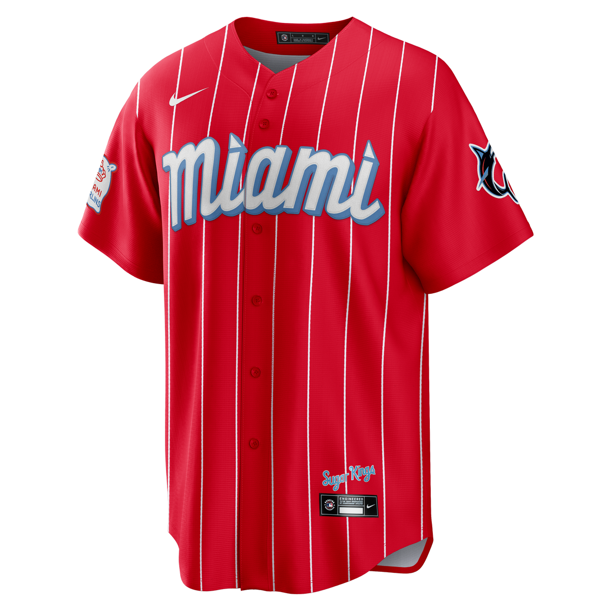 Men's Miami Marlins Jazz Chisholm Jr. Nike Red City Connect Replica Jersey