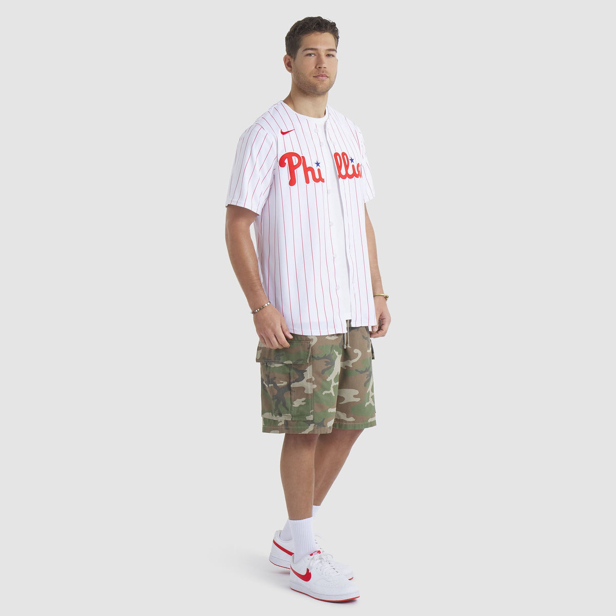 Men's Philadelphia Phillies Bryce Harper Nike White Home Limited Player Jersey