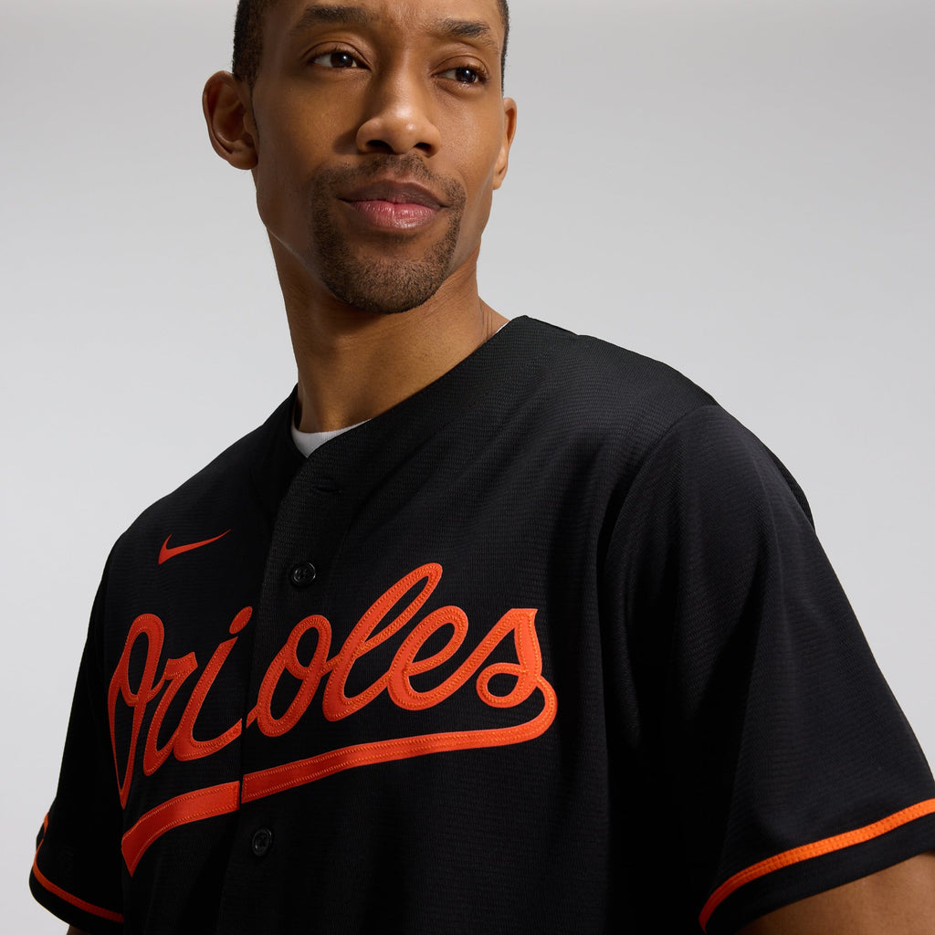 Men's Baltimore Orioles Nike Black Alternate Replica Team Jersey
