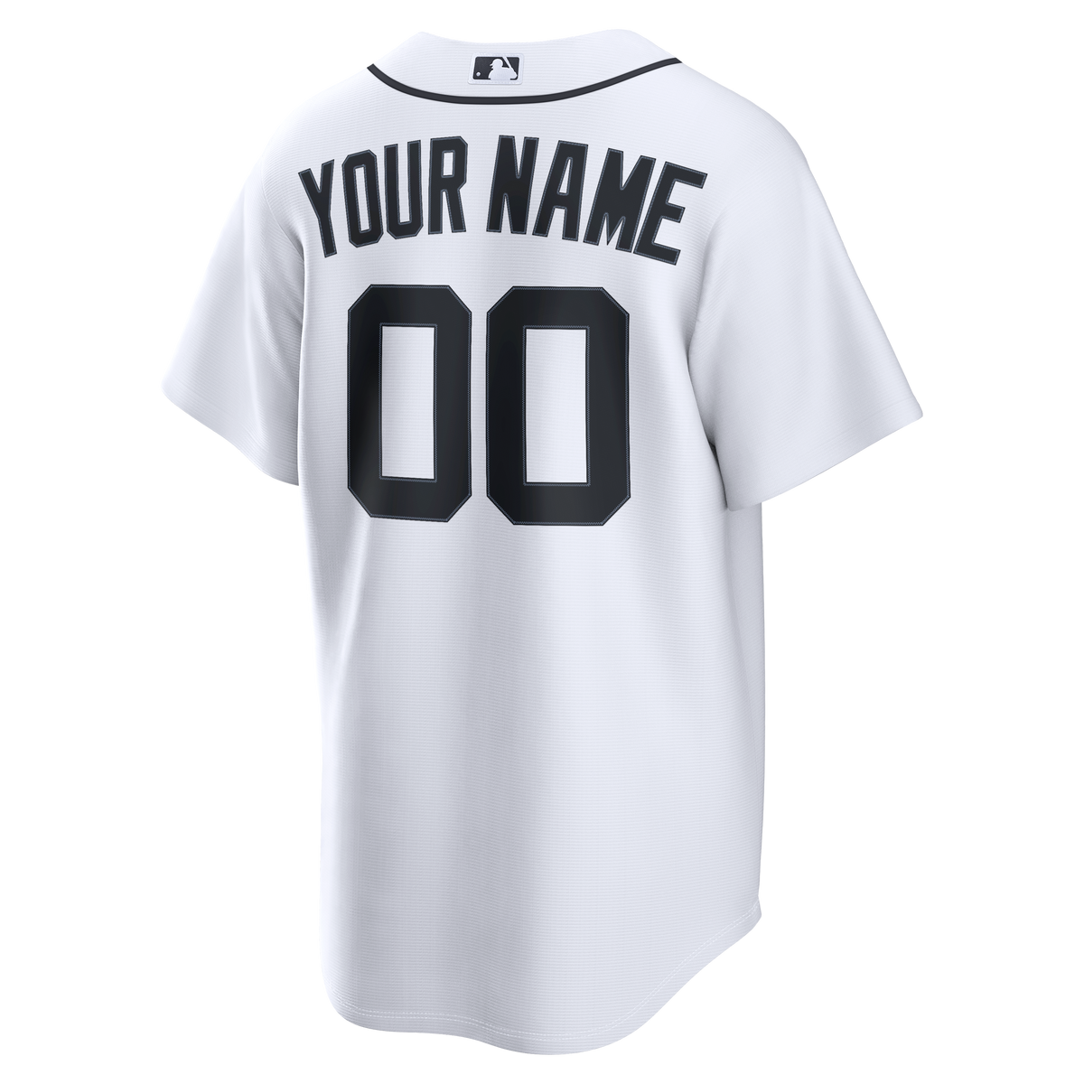 Men's Detroit Tigers Nike White Home Replica Custom Jersey