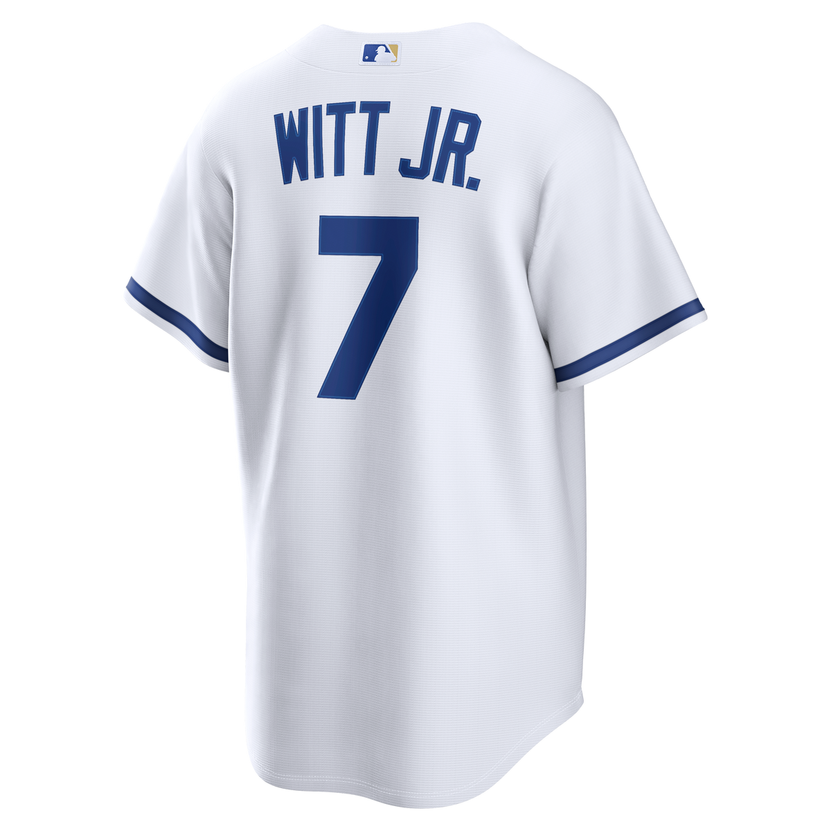 Men's Kansas City Royals Bobby Witt Jr. Nike White Home Replica Jersey
