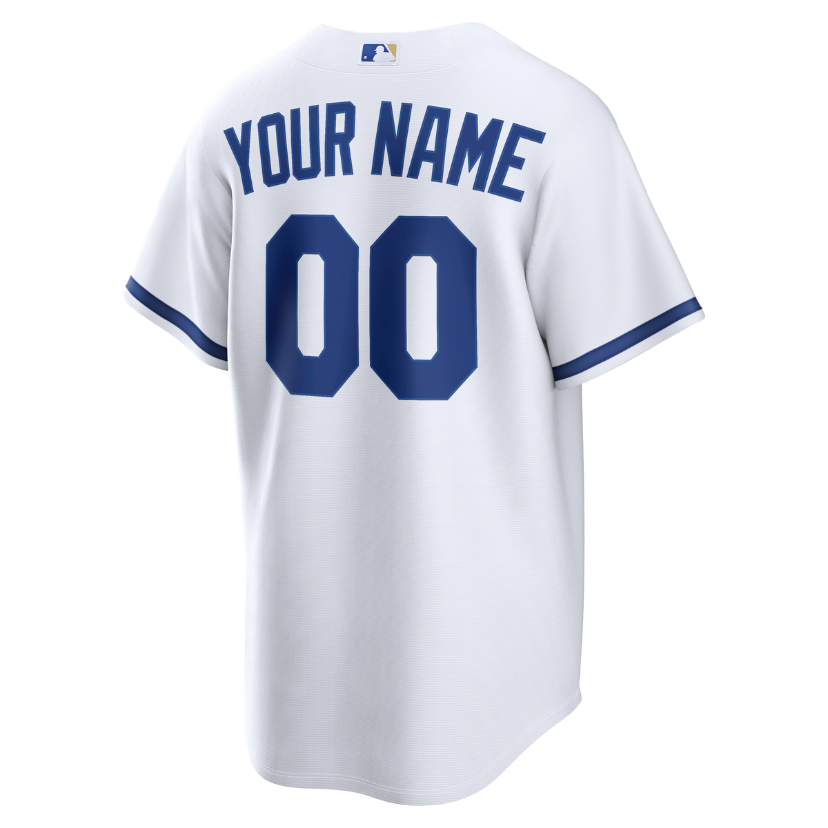 Men's Kansas City Royals Nike White Home Replica Custom Jersey