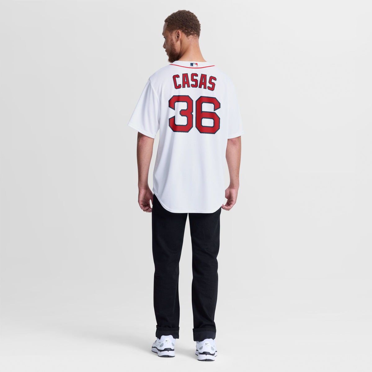 Men's Boston Red Sox Triston Casas Nike White Home Replica Jersey