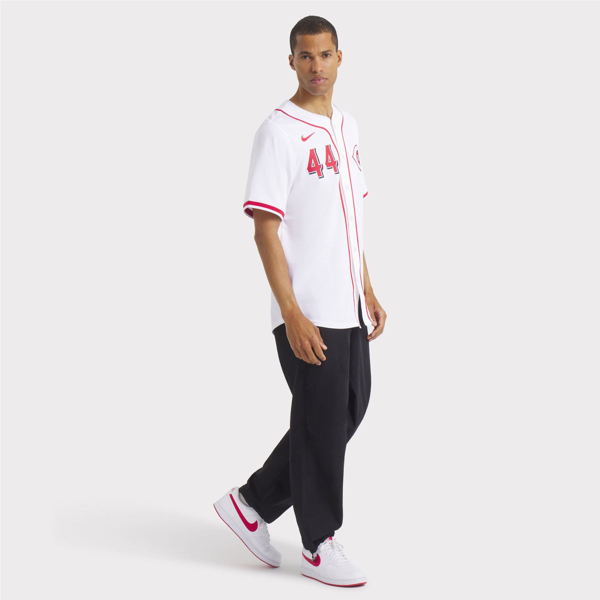 Men's Cincinnati Reds Elly De La Cruz Nike White Home Limited Player Jersey
