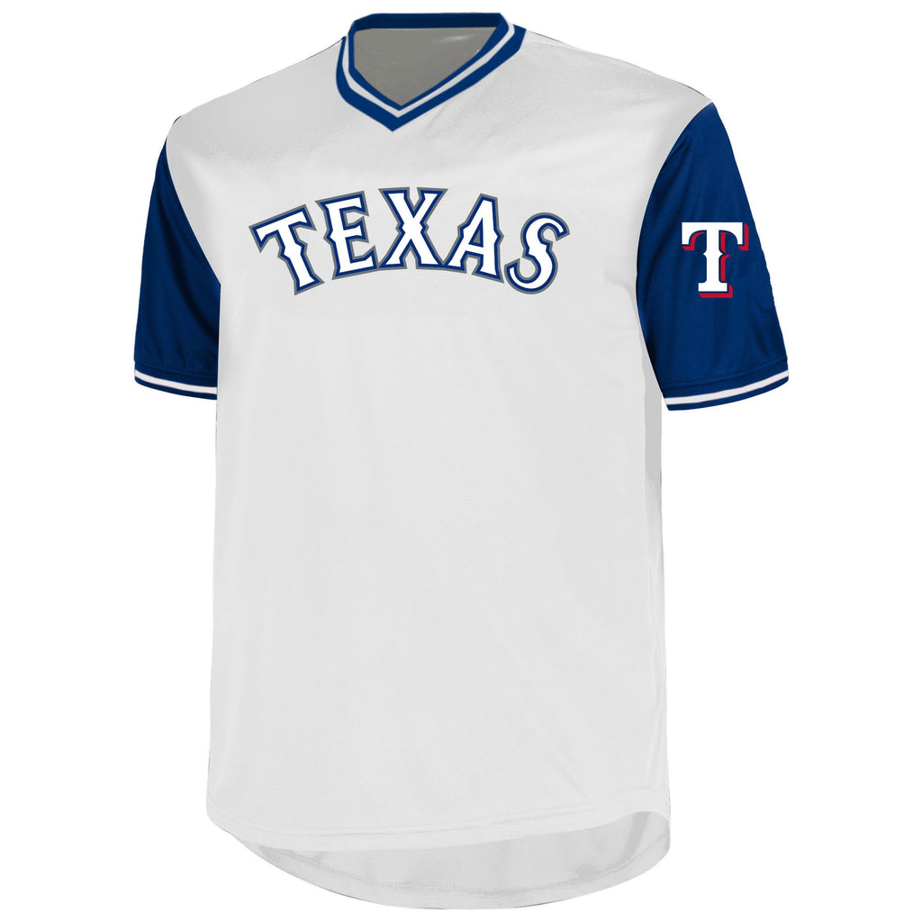 Men's Texas Rangers Corey Seager Profile White Big & Tall Name & Number Jersey