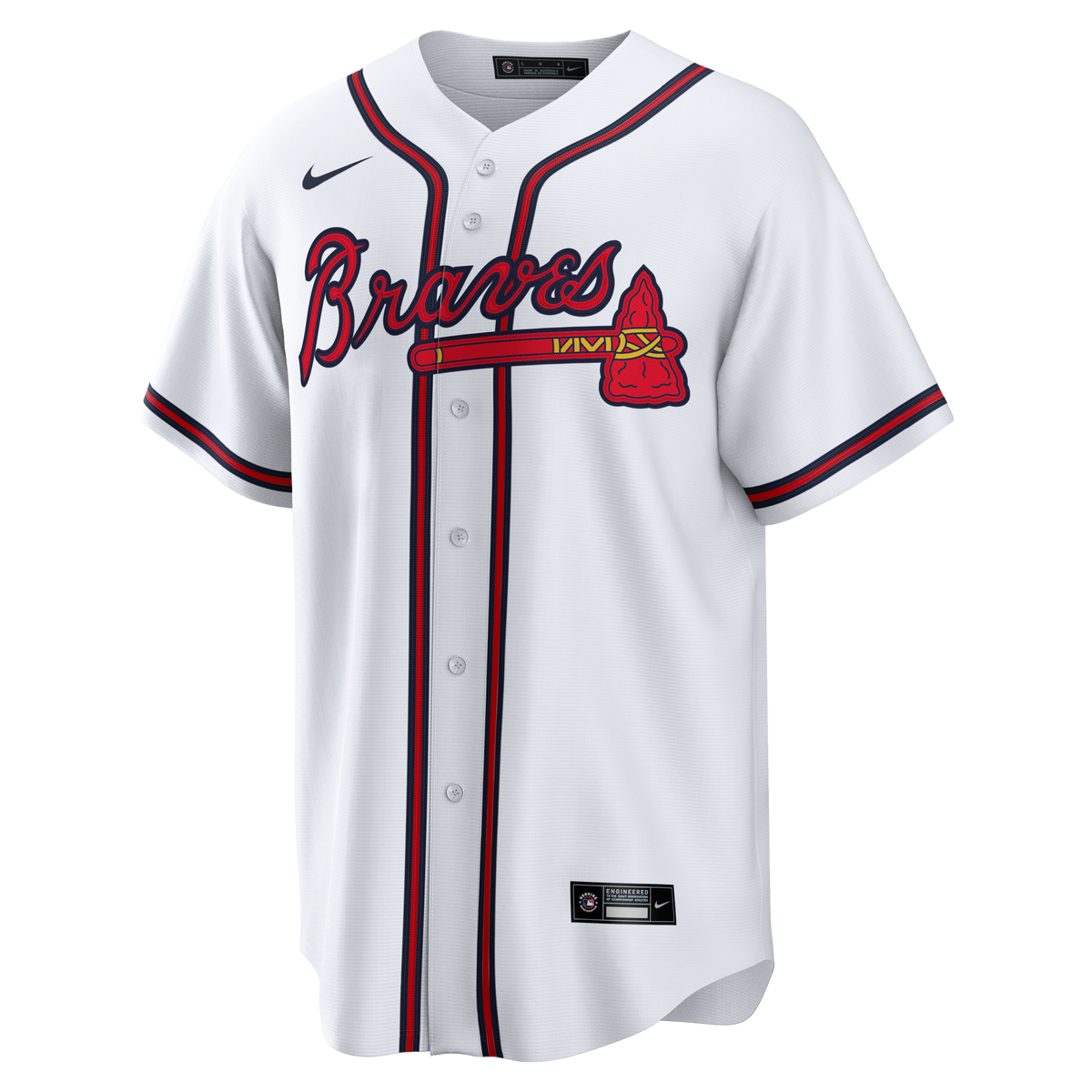 Men's Atlanta Braves Greg Maddux Nike White Home Retired Player Replica Jersey
