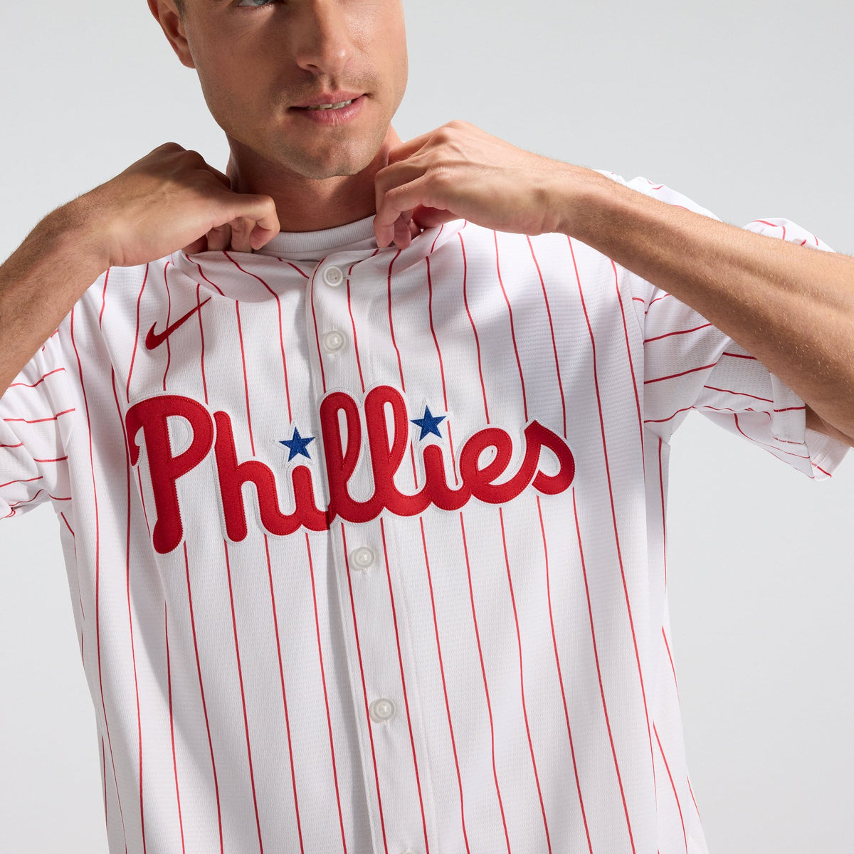 Men's Philadelphia Phillies Nike White Home Replica Team Jersey