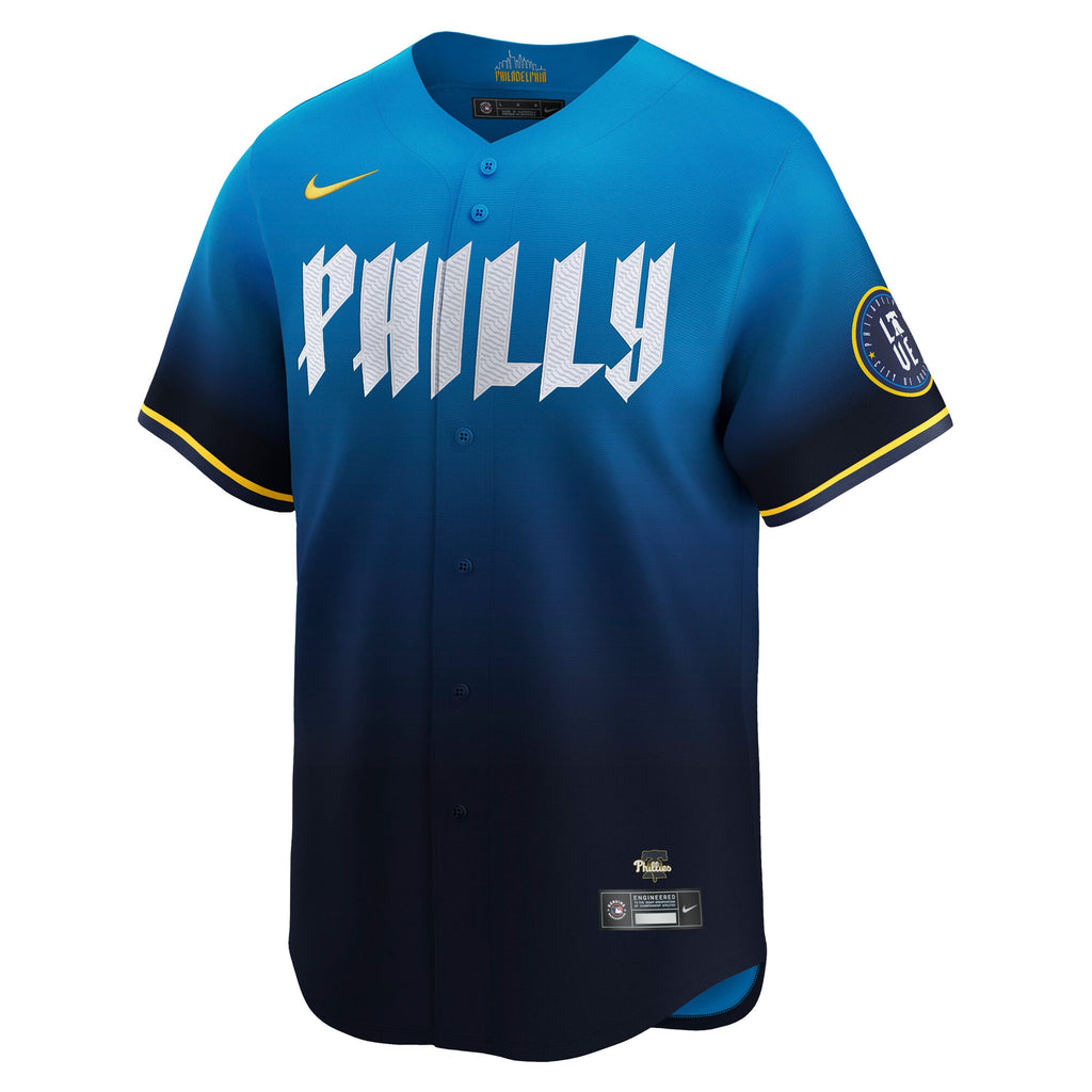Men's Philadelphia Phillies J.T. Realmuto Nike Navy City Connect Limited Jersey