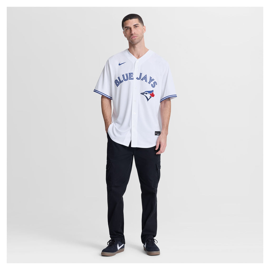 Men's Toronto Blue Jays Andrés Giménez Nike White Home Replica Jersey