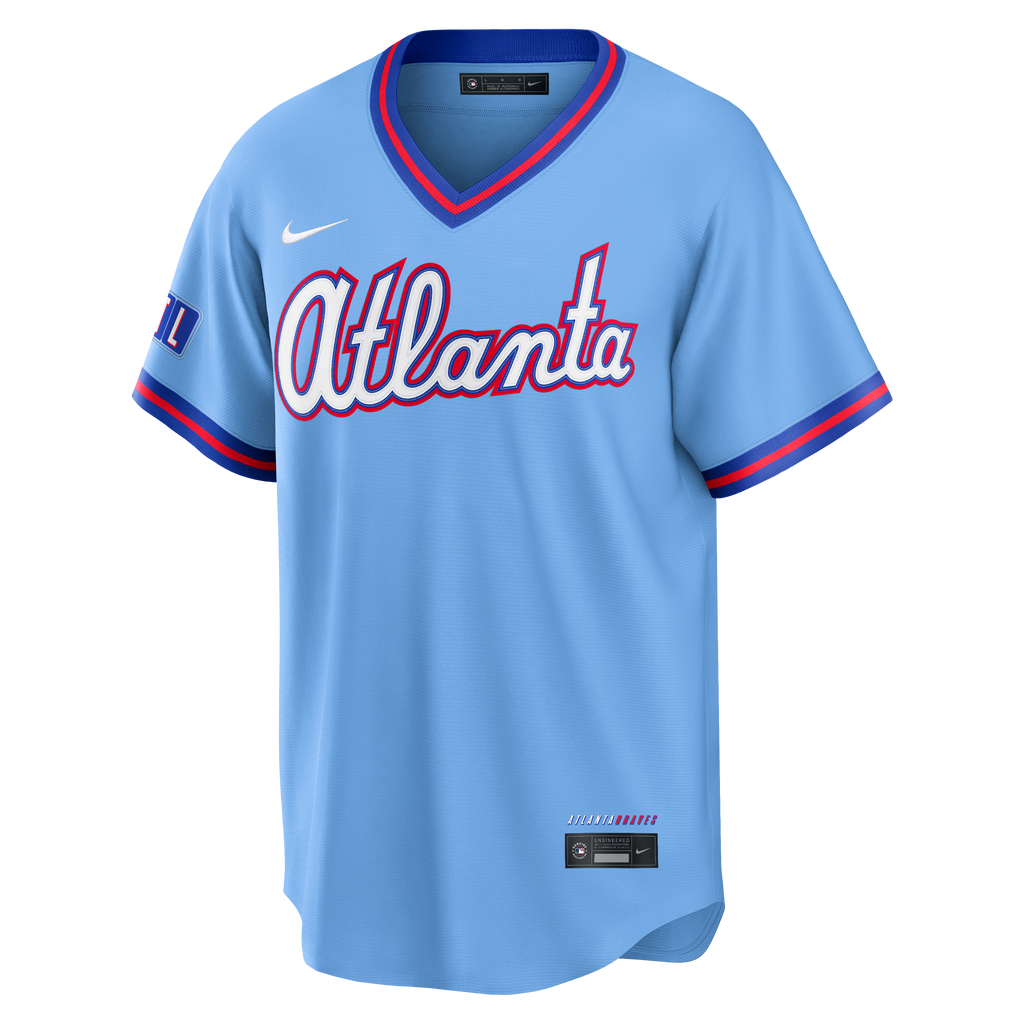 Men's Atlanta Braves  Nike Powder Blue 2026 City Connect Stadium Jersey