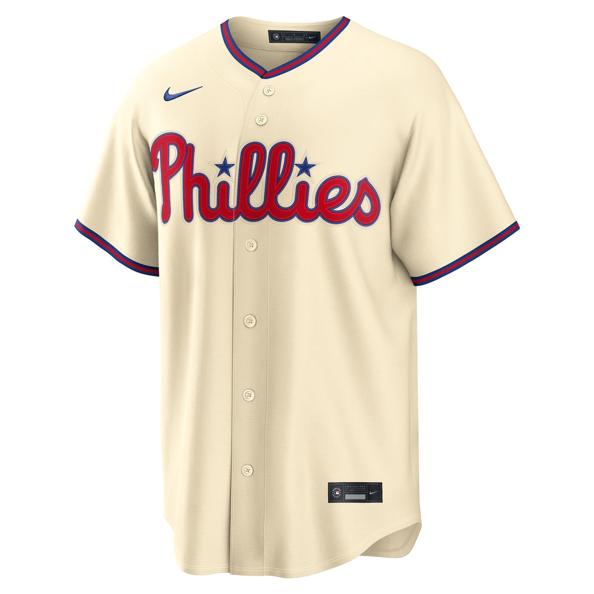 Men's Philadelphia Phillies Bryce Harper Nike Gray Road Replica Jersey