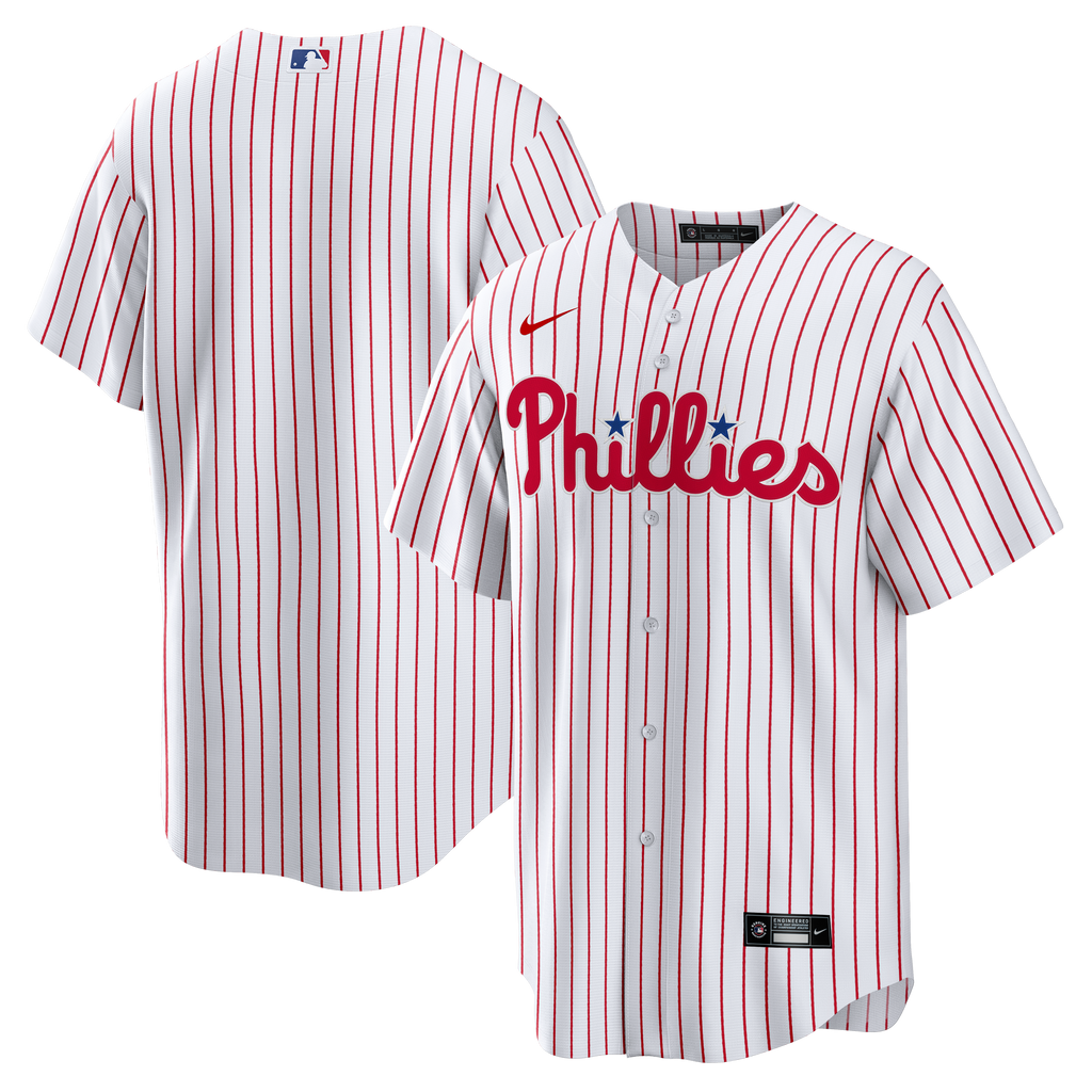 Men's Philadelphia Phillies Nike White Home Big & Tall Replica Jersey