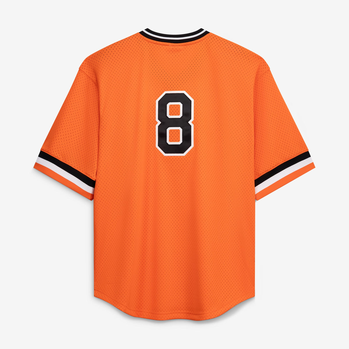 Men's Baltimore Orioles Cal Ripken Jr. Profile Orange Big & Tall Cooperstown Collection Mesh Batting Practice Jersey