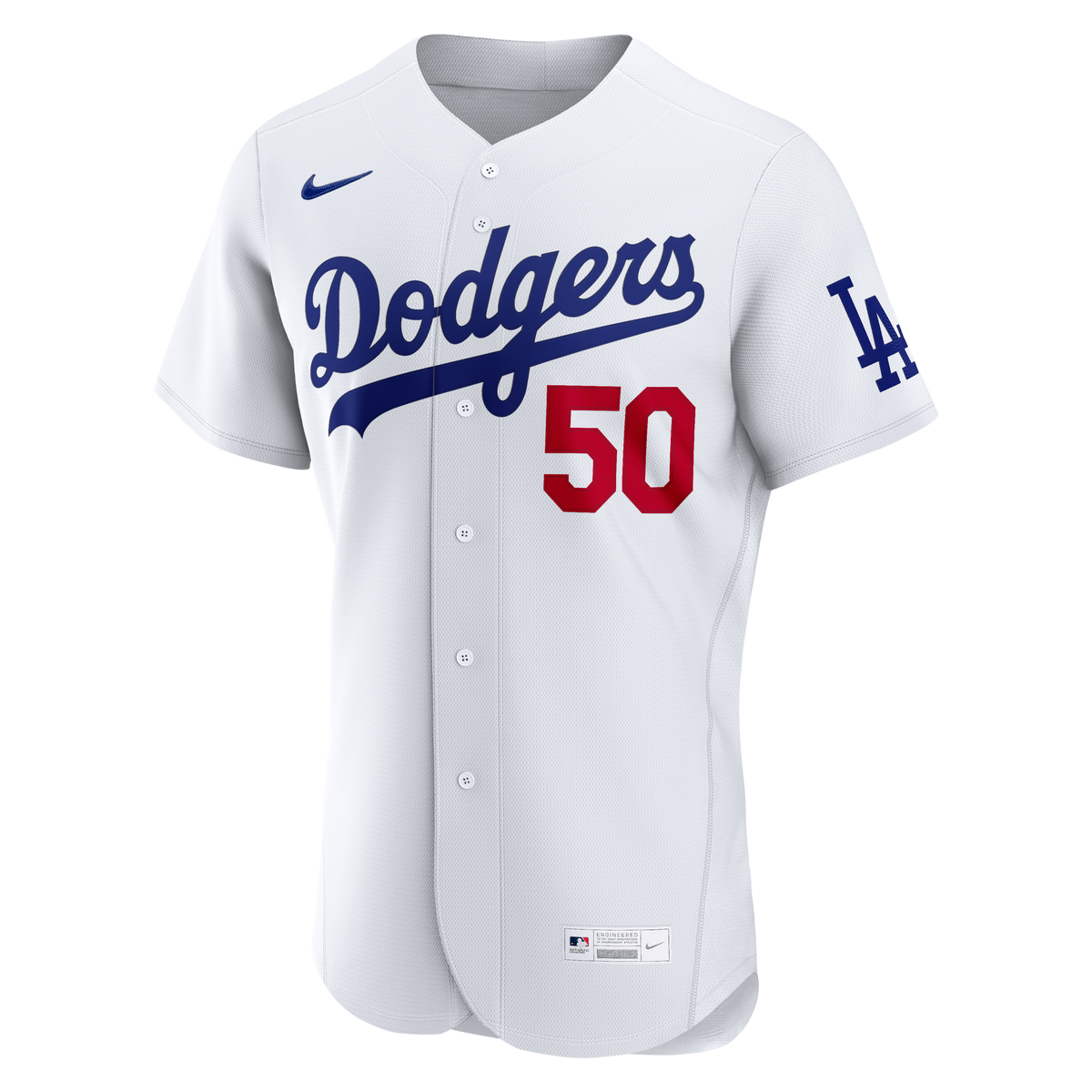 Men's Los Angeles Dodgers Mookie Betts Nike White Home Authentic Jersey