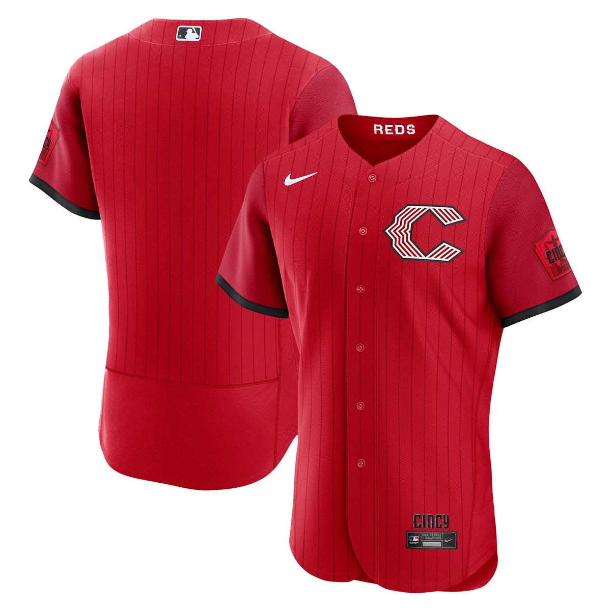 Men's Cincinnati Reds  Nike Red 2026 City Connect Authentic Jersey