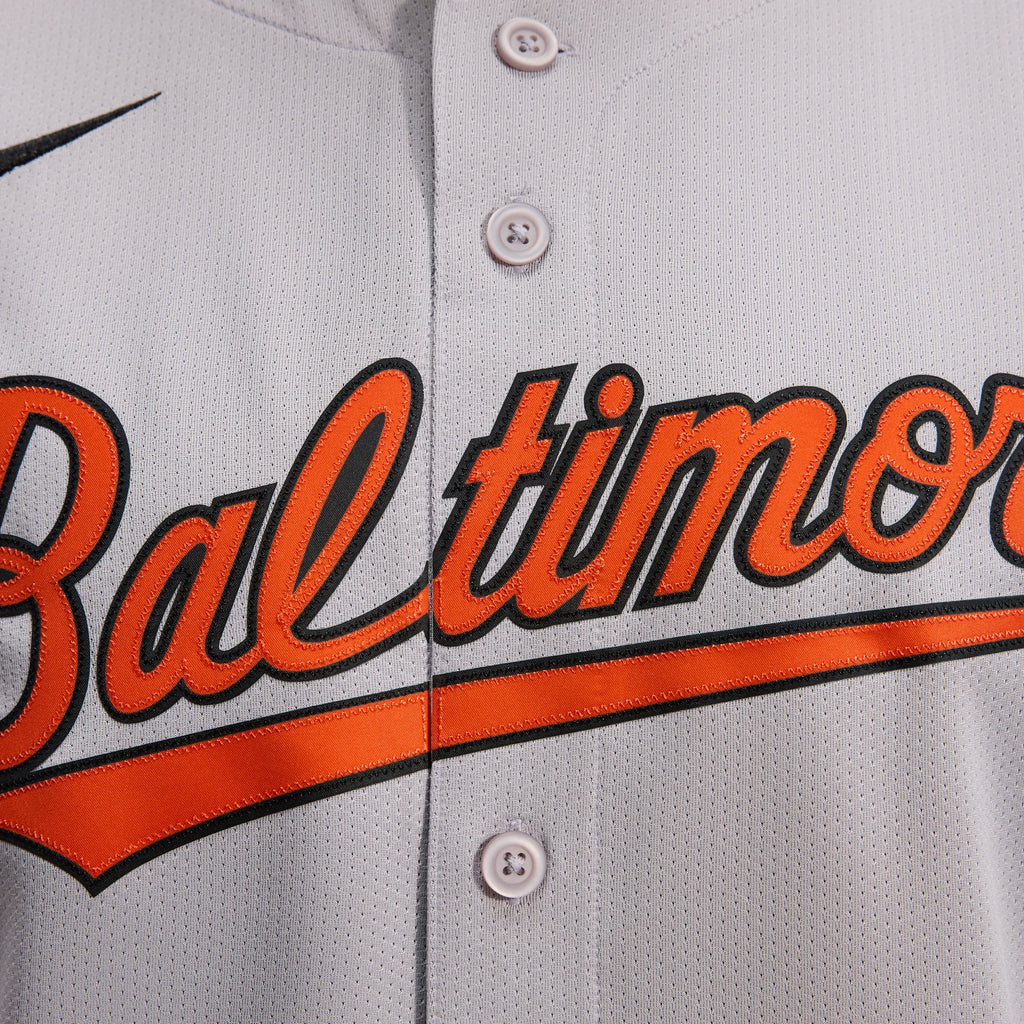 Men's Baltimore Orioles Nike Gray Road Limited Jersey
