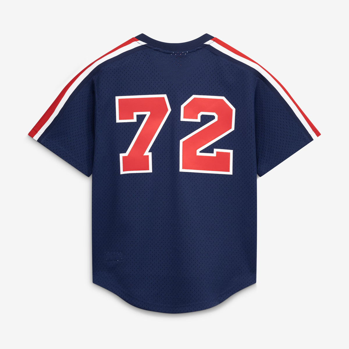 Men's Chicago White Sox Carlton Fisk Mitchell & Ness White Authentic Batting Practice Jersey