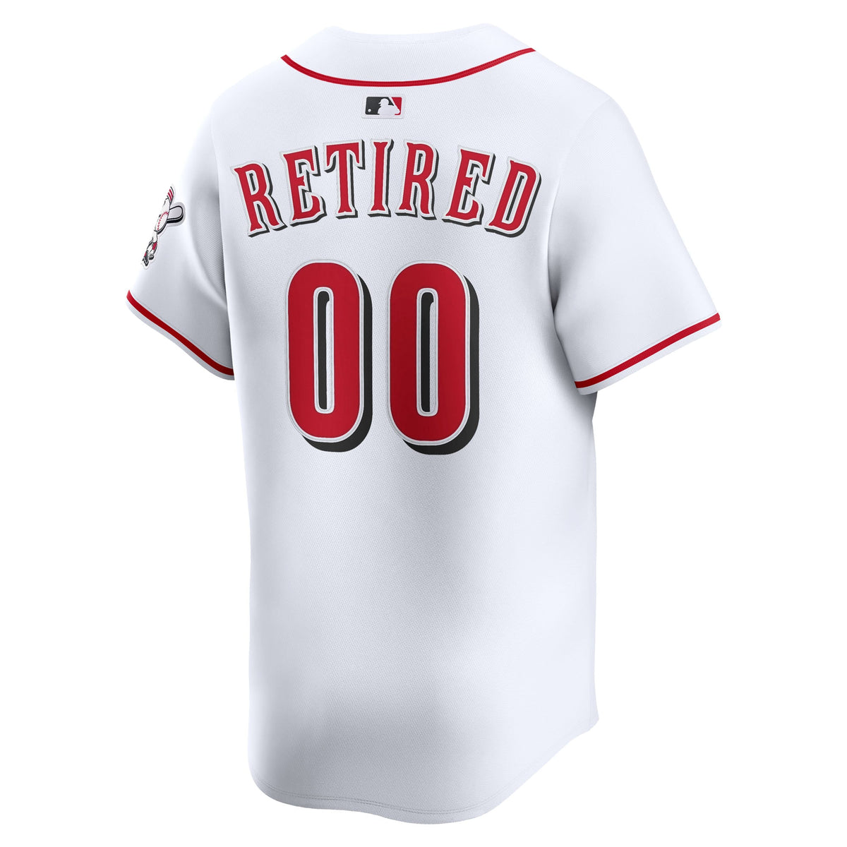 Men's Cincinnati Reds Nike White Home Limited Pick-A-Player Retired Roster Jersey