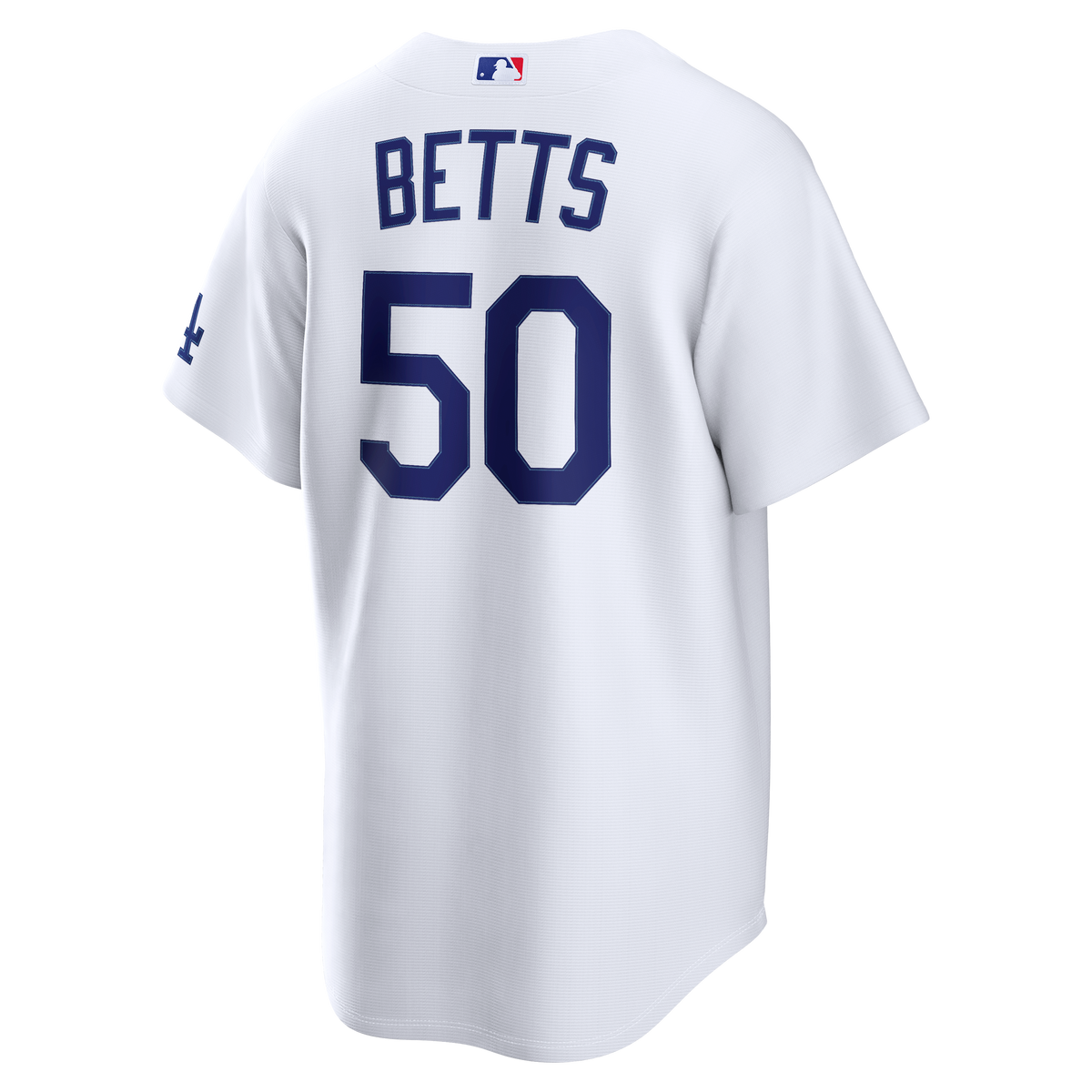Men's Los Angeles Dodgers Mookie Betts Nike Gray Stadium Jersey