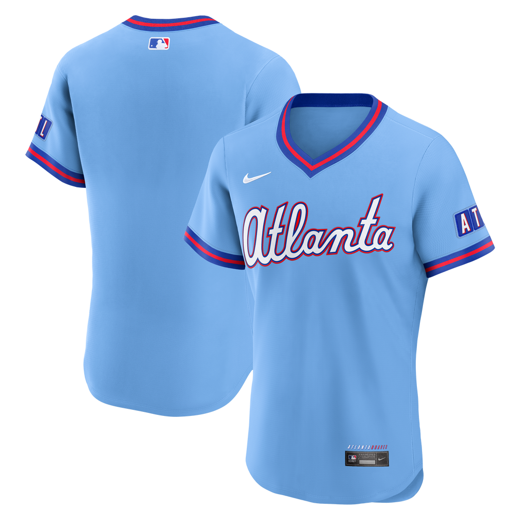 Men's Atlanta Braves  Nike Powder Blue 2026 City Connect Authentic Jersey
