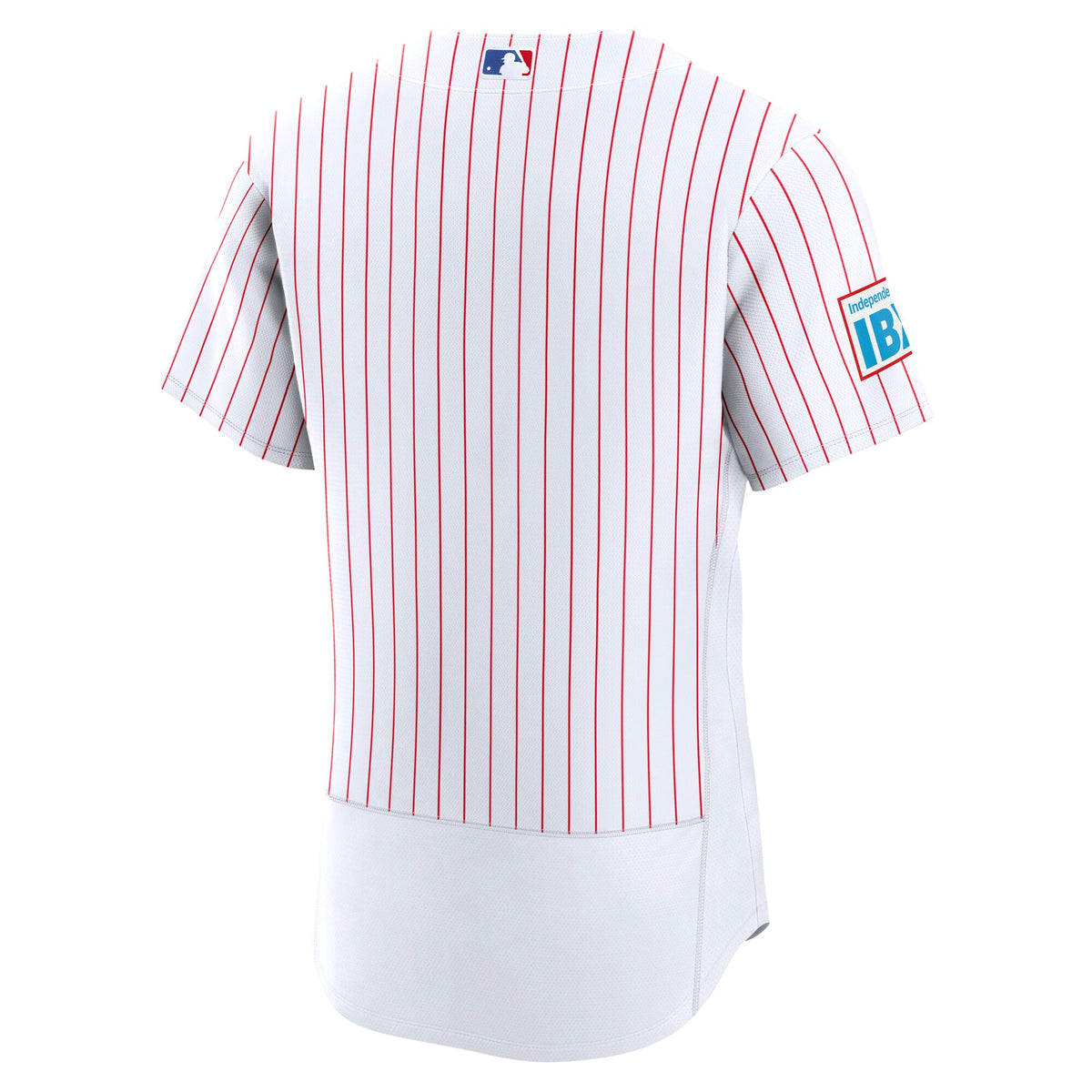 Men's Philadelphia Phillies Nike Light Blue Alternate Sponsor Patch Authentic Jersey