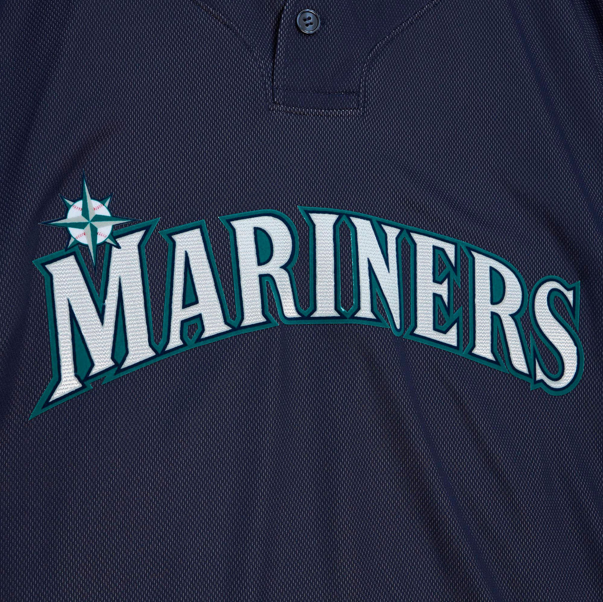 Men's Seattle Mariners Ichiro Suzuki Mitchell & Ness Navy Big & Tall Cooperstown Mesh Batting Practice Jersey
