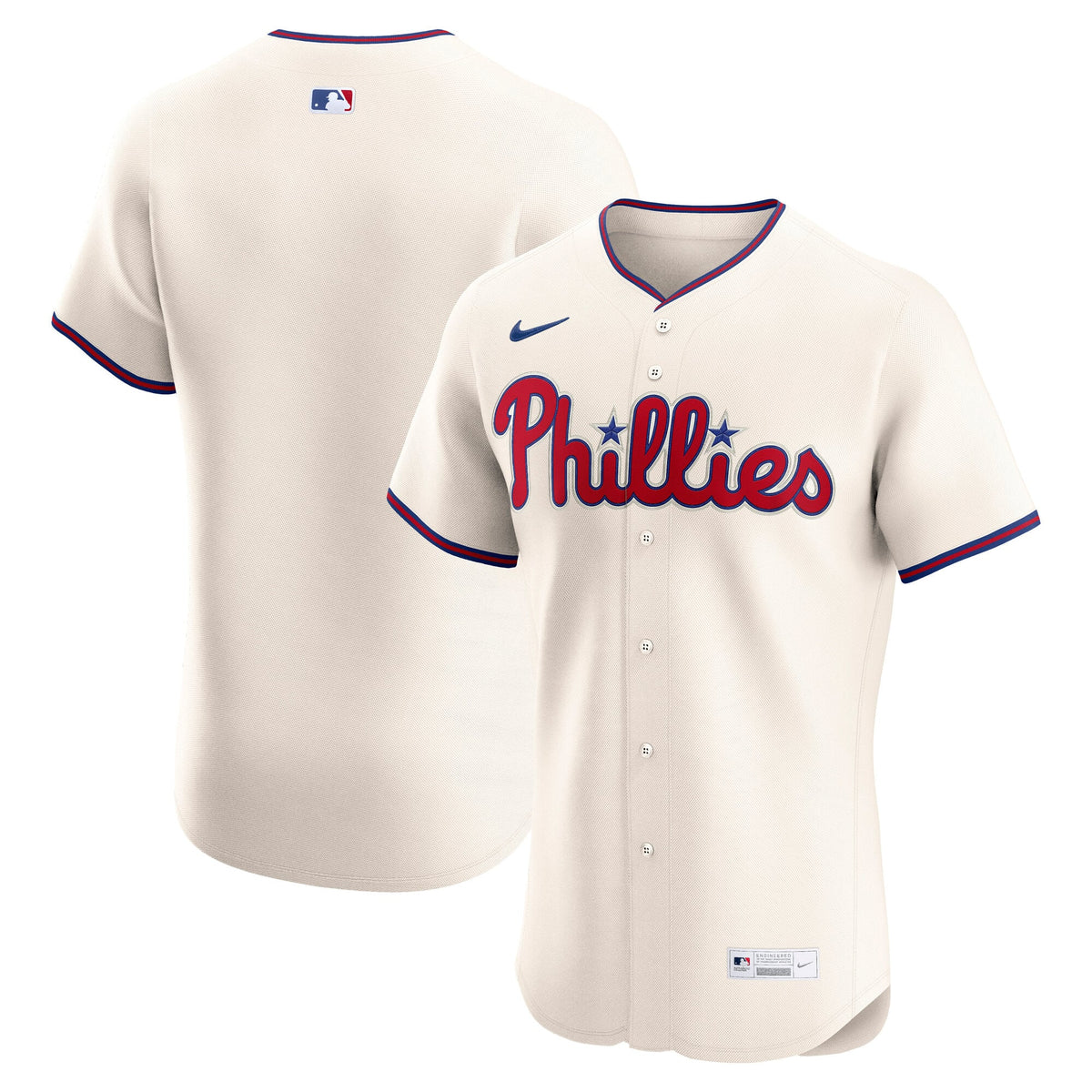 Men's Philadelphia Phillies Nike Light Blue Alternate Elite Jersey