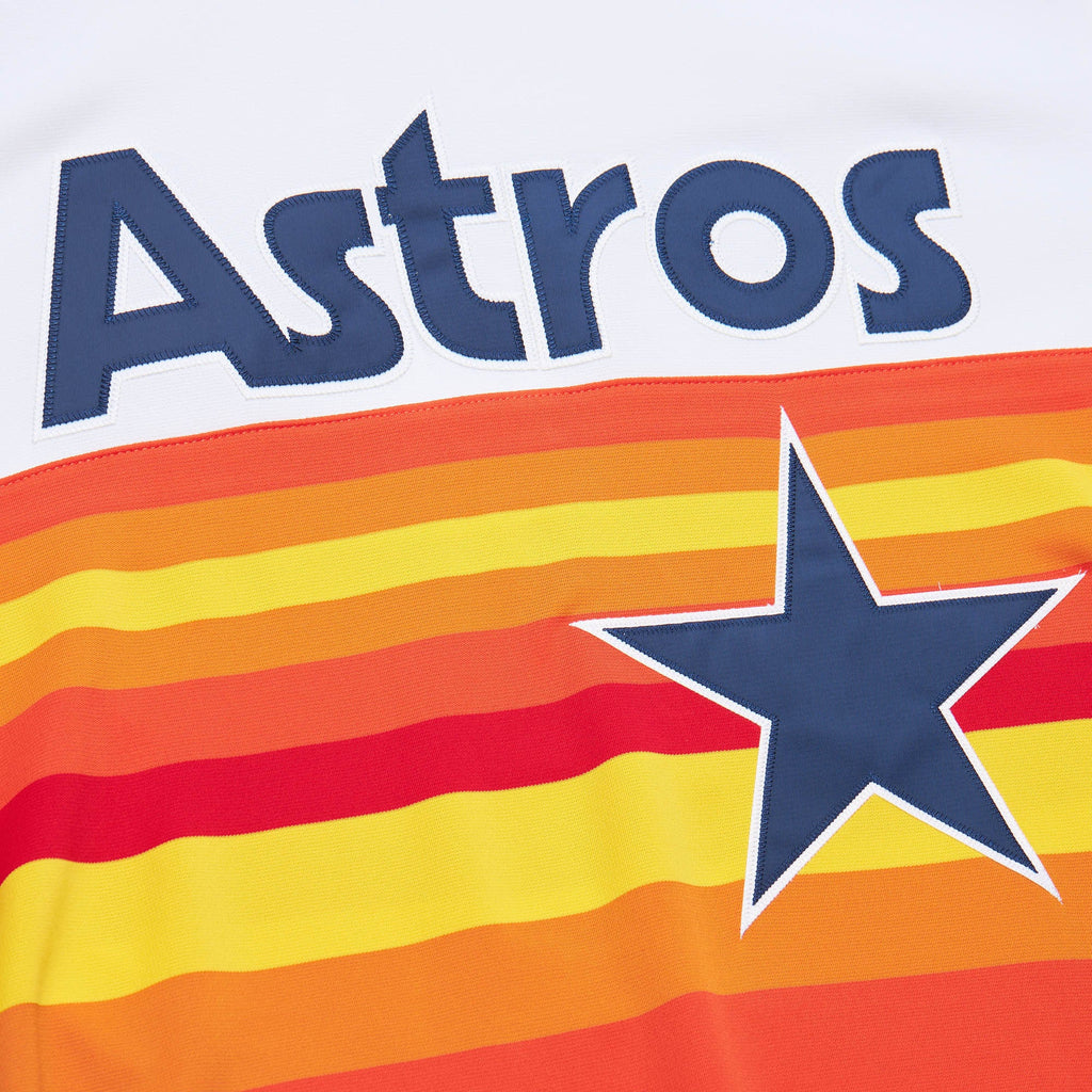 Men's Houston Astros Craig Biggio Mitchell & Ness White 2004 Cooperstown Collection Authentic Throwback Jersey
