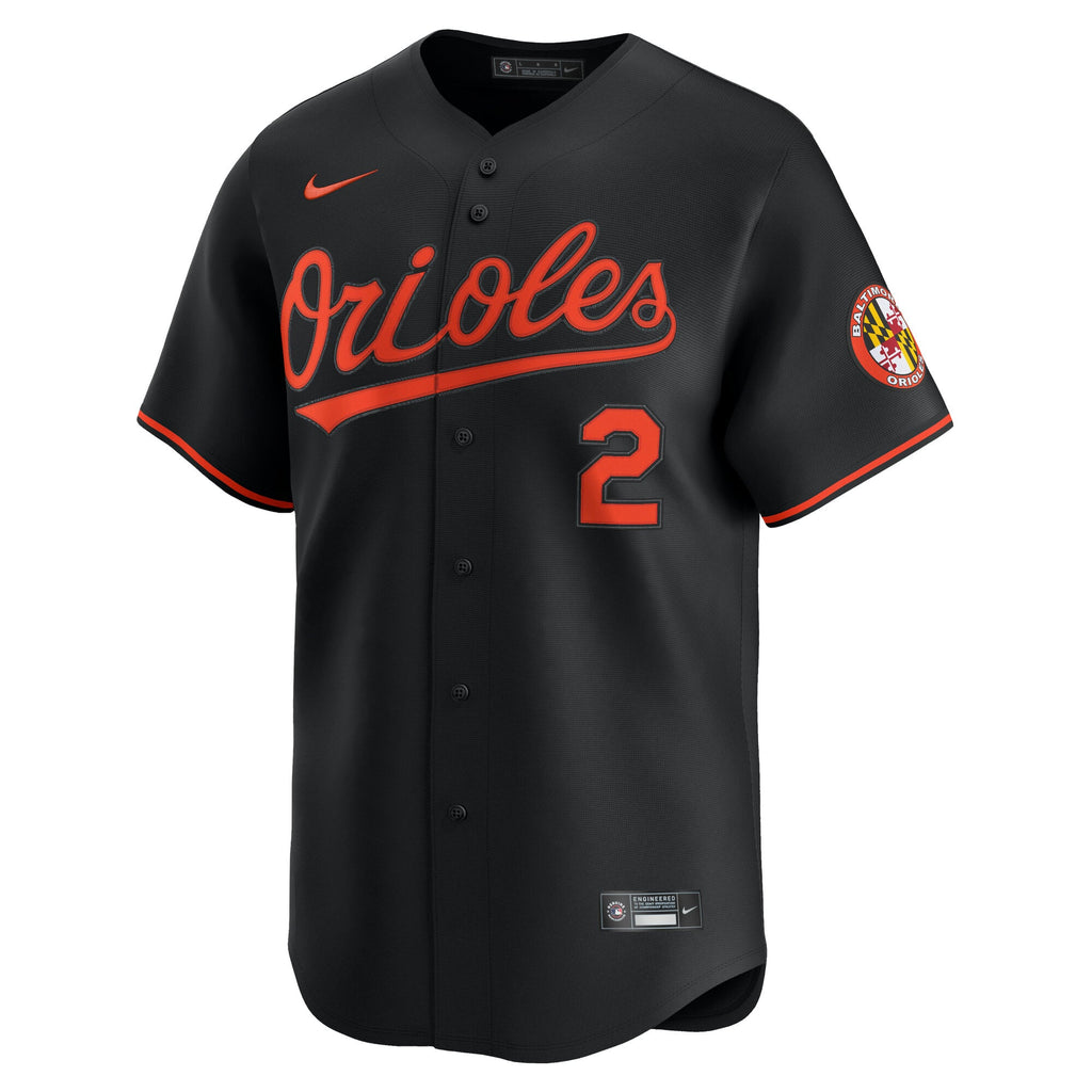 Men's Baltimore Orioles Gunnar Henderson Nike White Home Limited Player Jersey