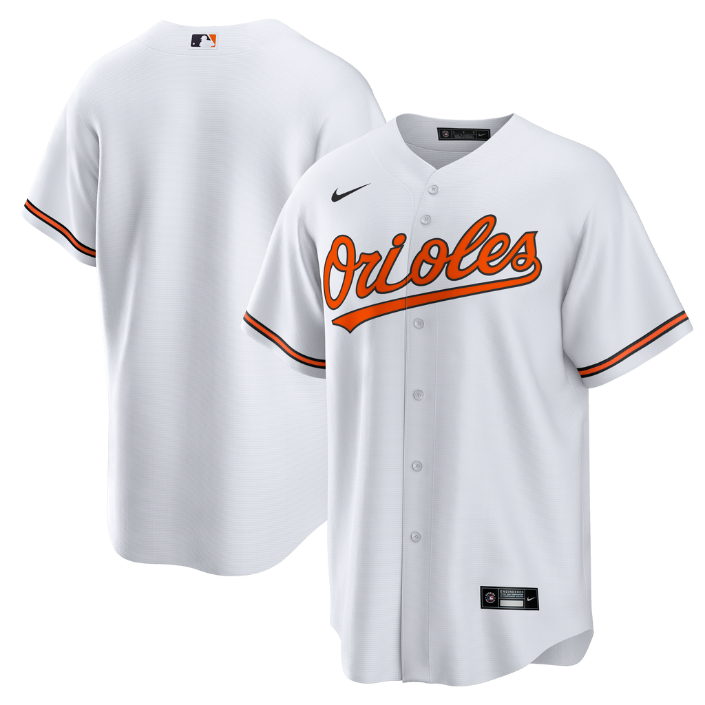 Men's Baltimore Orioles Nike White Home Big & Tall Replica Jersey