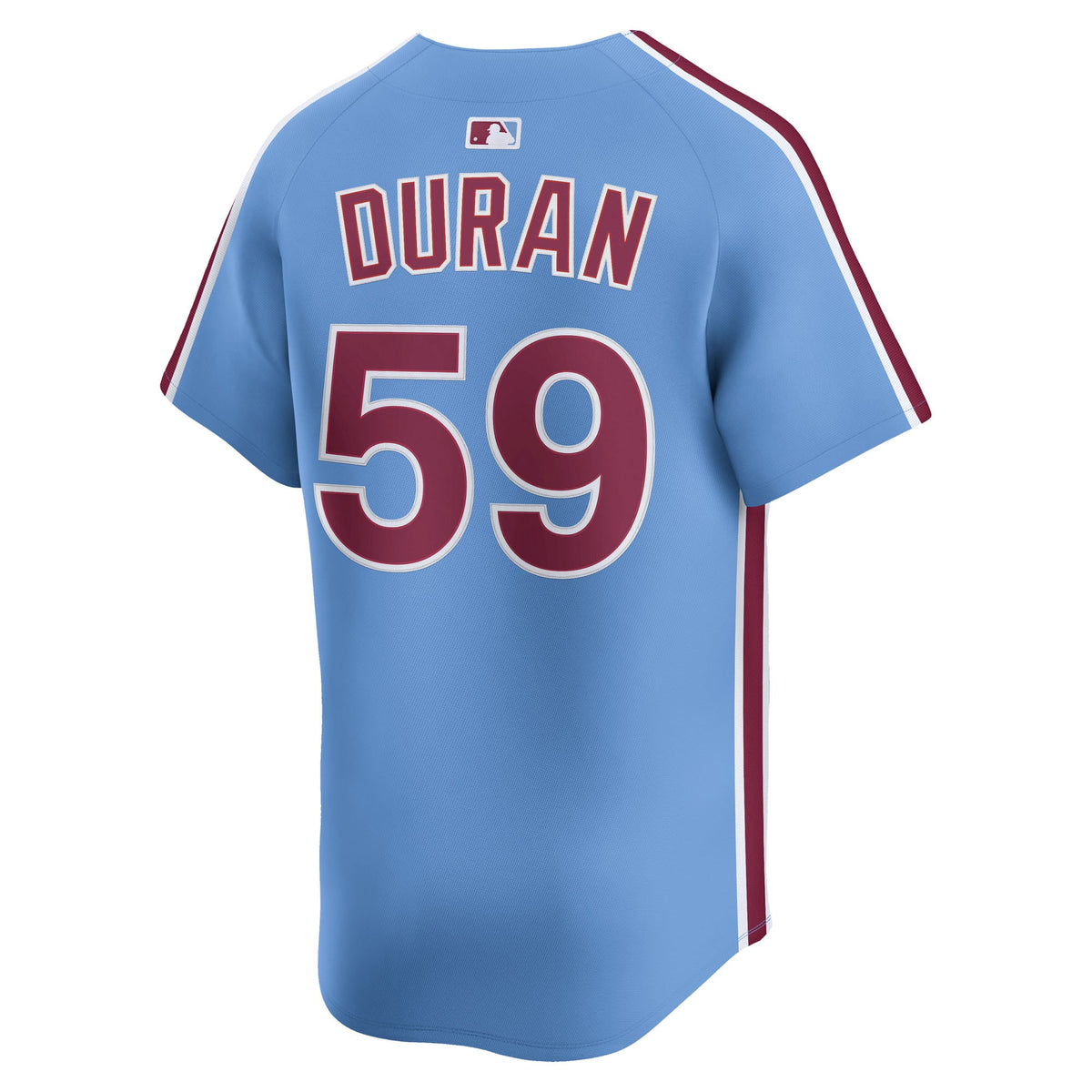 Men's Philadelphia Phillies Jhoan Duran Nike Light Blue Alternate Limited Player Jersey