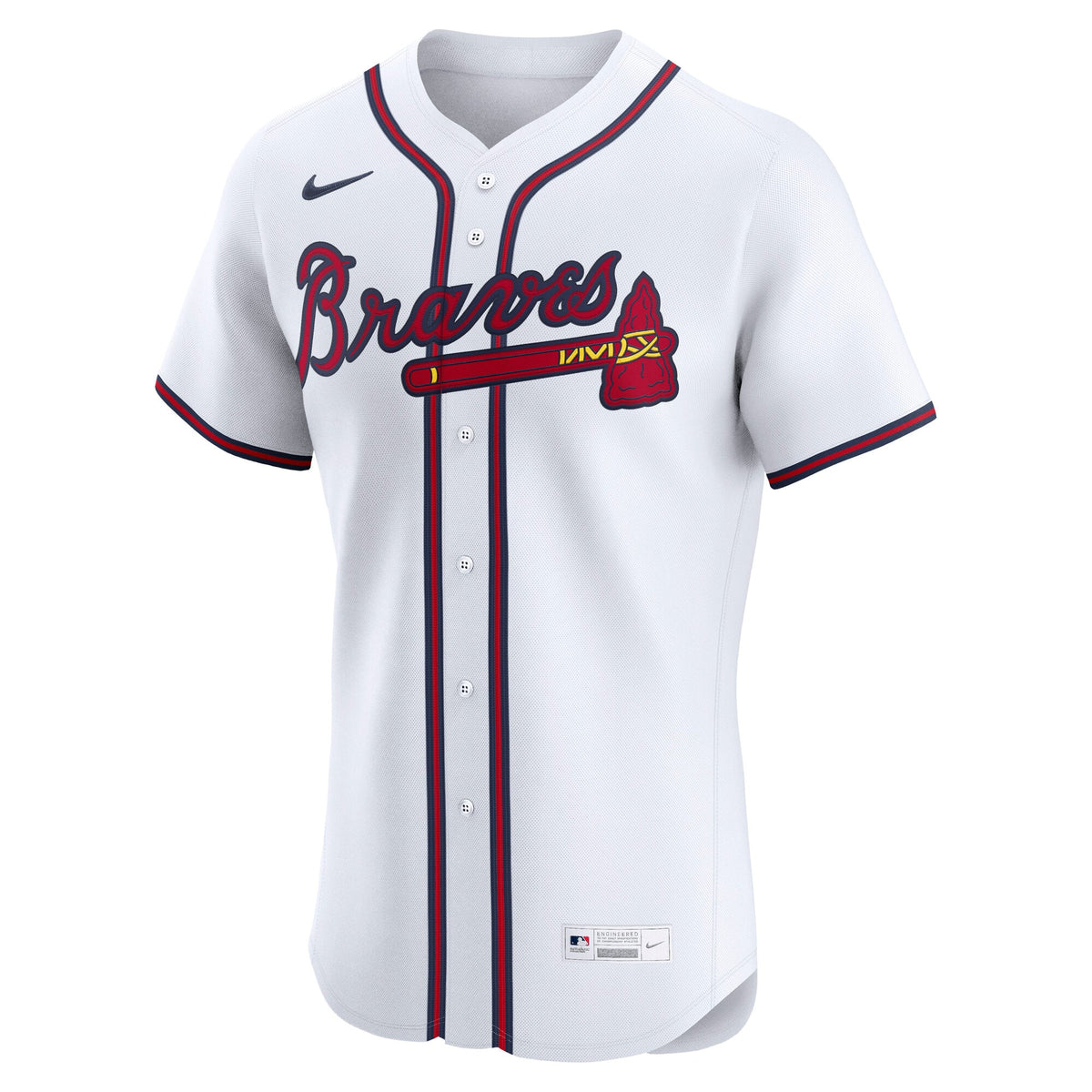 Men's Atlanta Braves Nike Red Alternate Elite Jersey