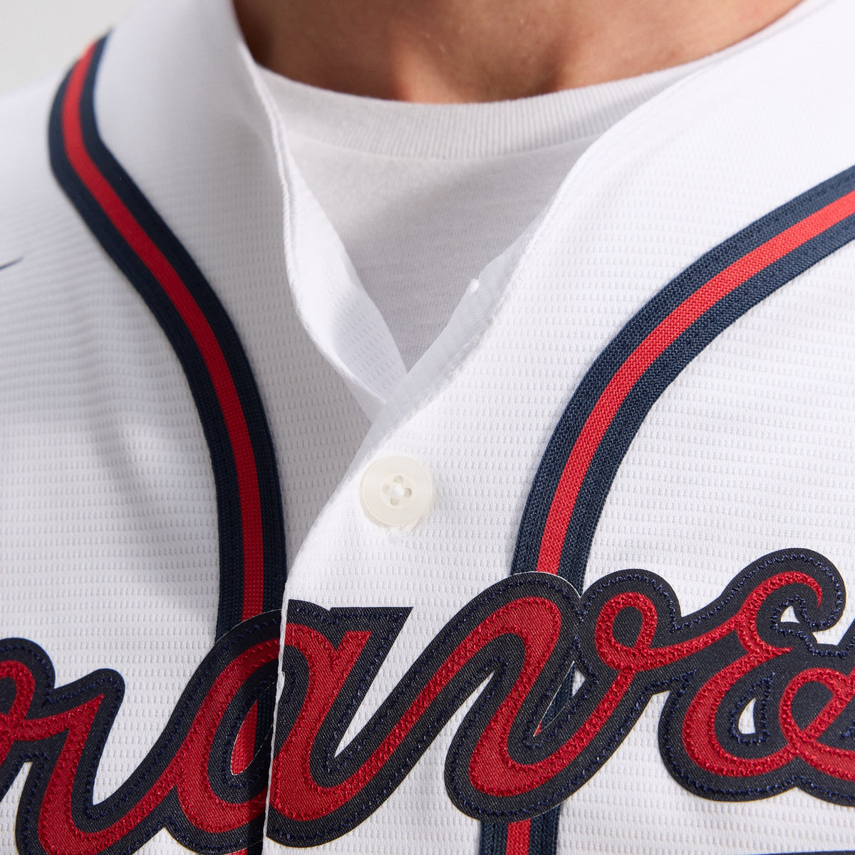 Men's Atlanta Braves Nike White Home Replica Team Jersey