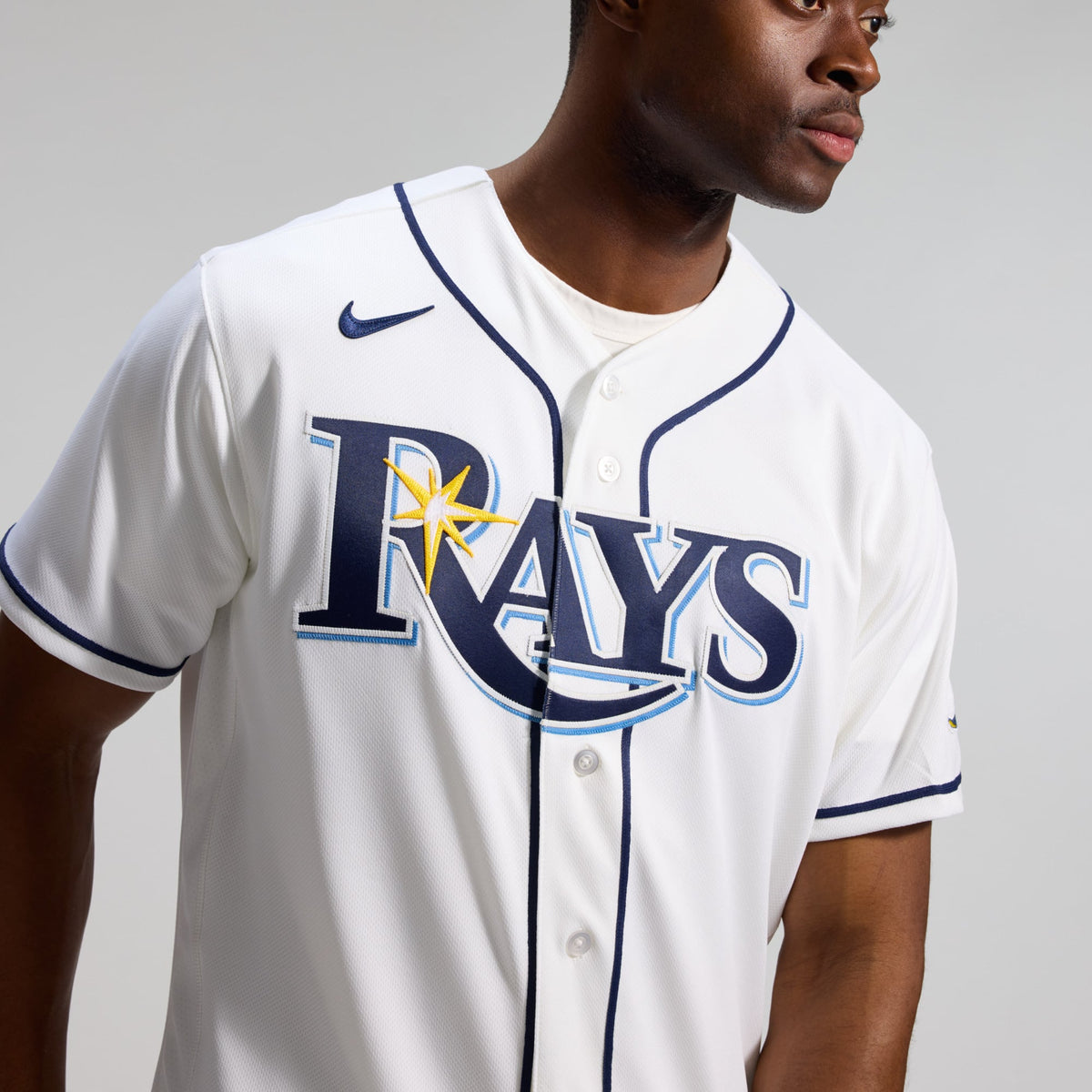 Men's Tampa Bay Rays  Nike Light Blue Alternate Authentic Jersey