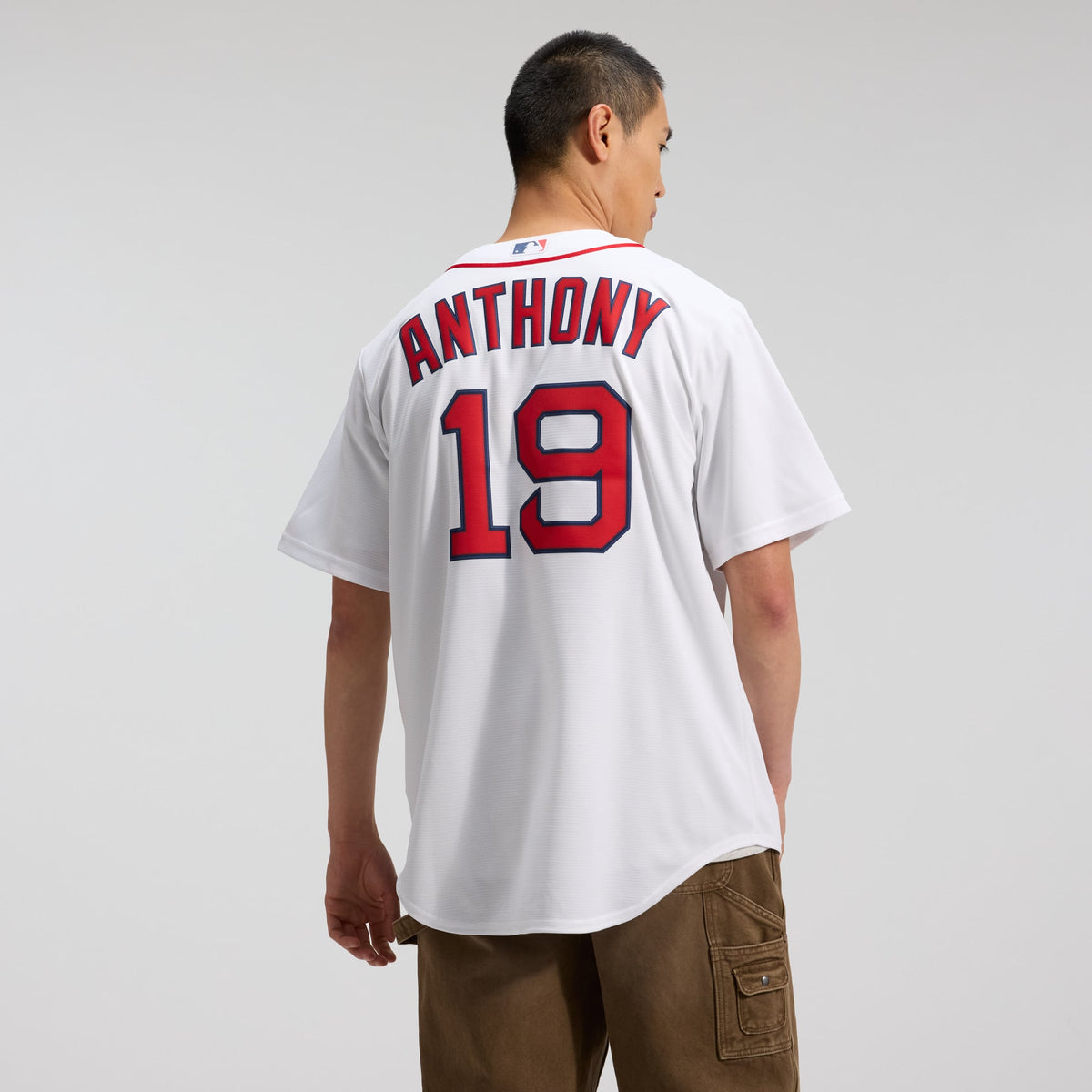 Men's Boston Red Sox Roman Anthony Nike White Home Replica Jersey