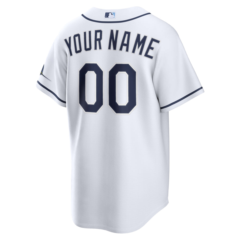 Men's Tampa Bay Rays Nike White Home Stadium Custom Jersey