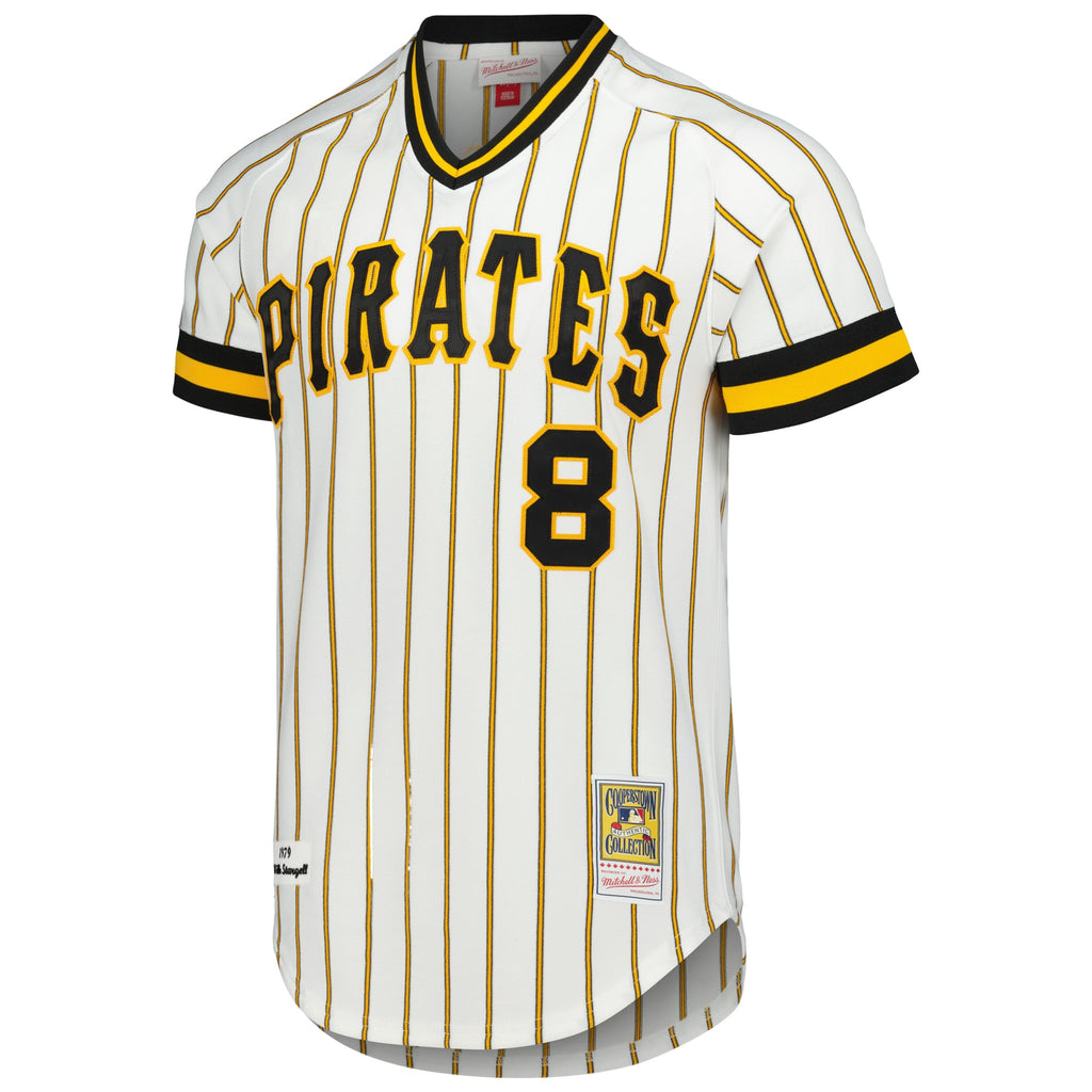 Men's Pittsburgh Pirates Willie Stargell Mitchell & Ness Gold 1979 Throwback Authentic Jersey