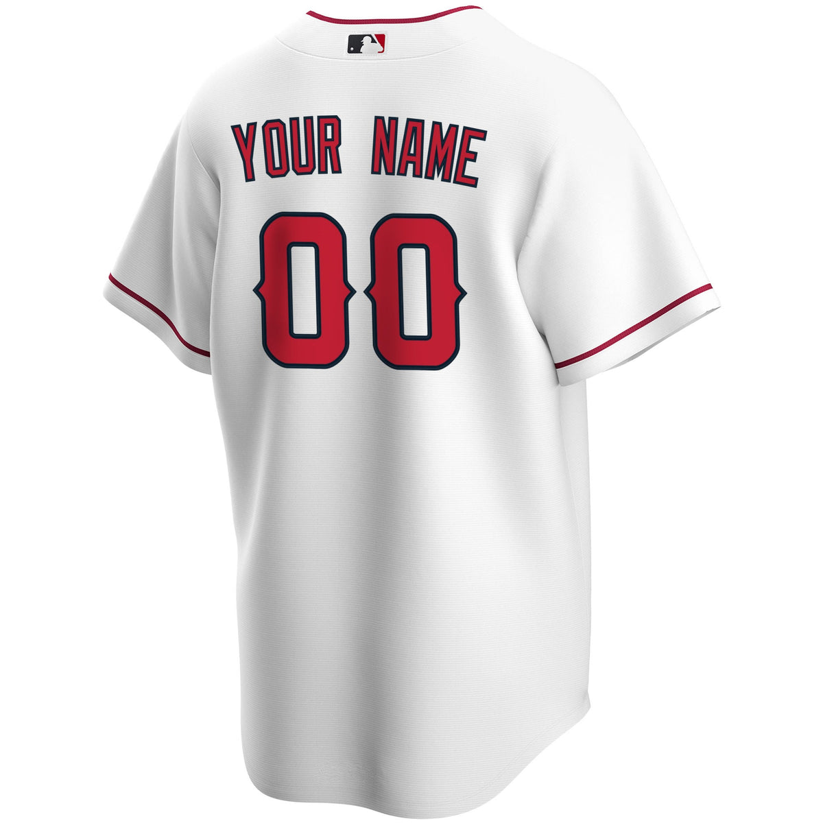 Men's Los Angeles Angels Nike White Home Replica Custom Jersey