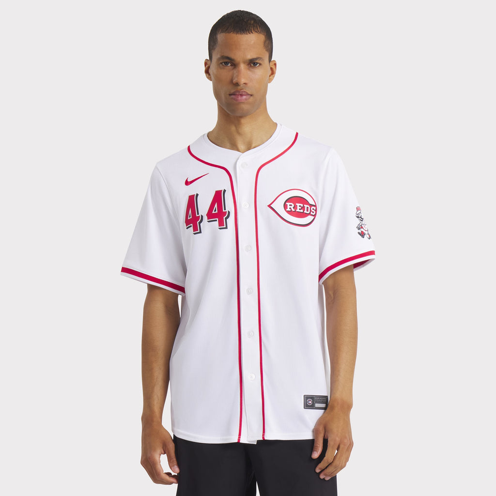 Men's Cincinnati Reds Elly De La Cruz Nike Gray Road Limited Player Jersey