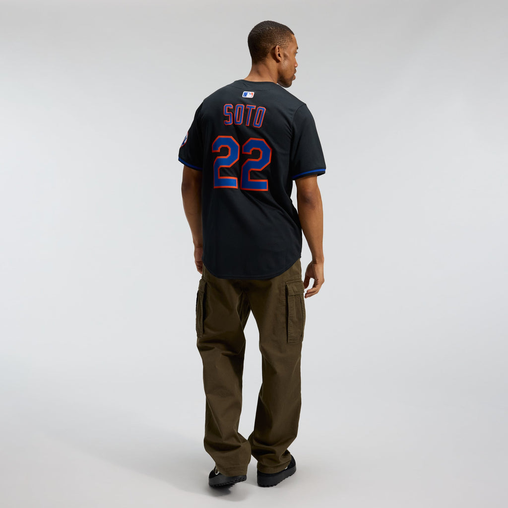 Men's New York Mets Juan Soto Nike Black Alternate Limited Player Jersey